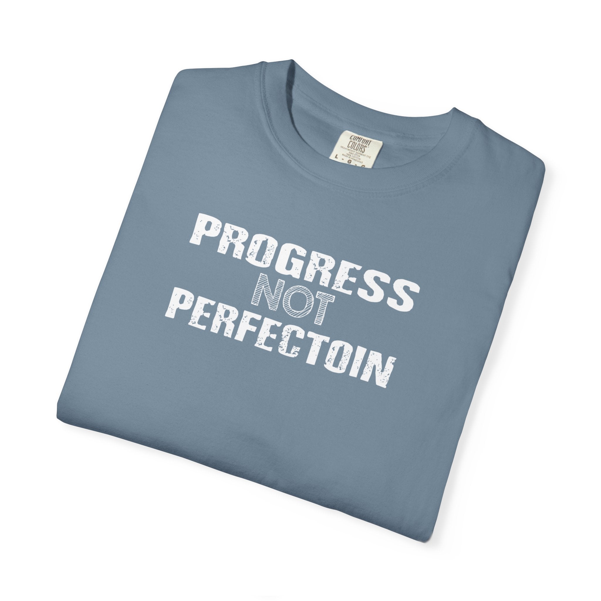Motivational Unisex T-Shirt - "Progress Not Perfection" Tee