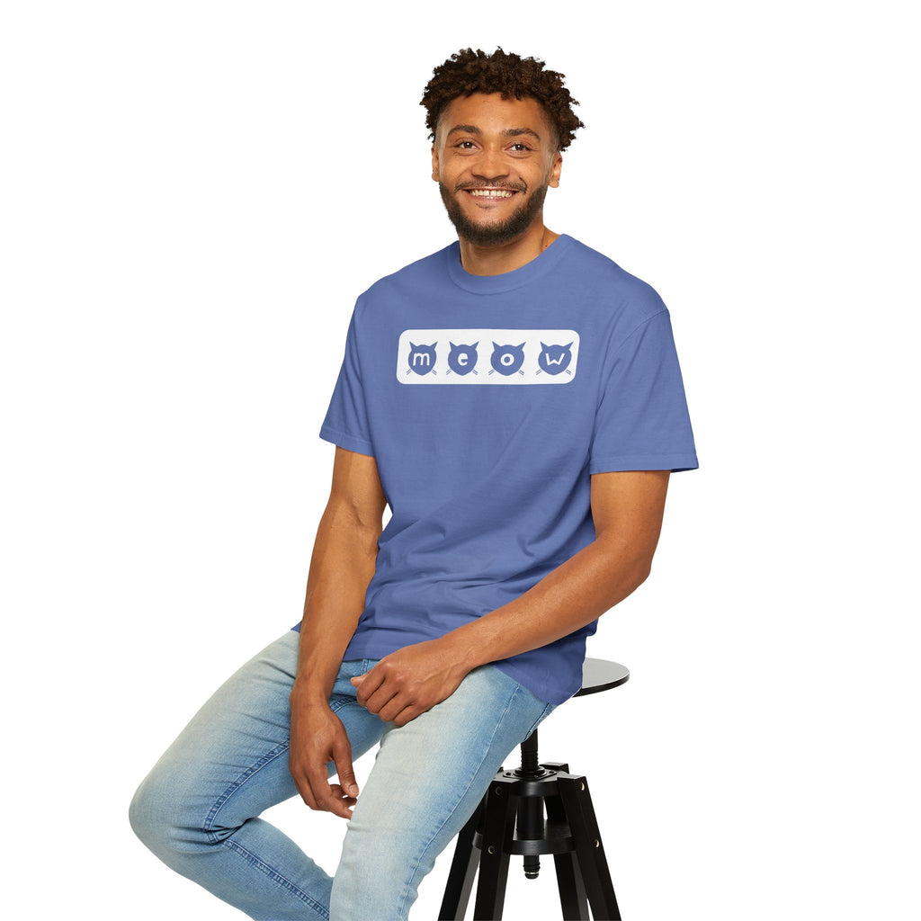 Cat Lover's Meow Unisex T-shirt, Soft Casual Tee