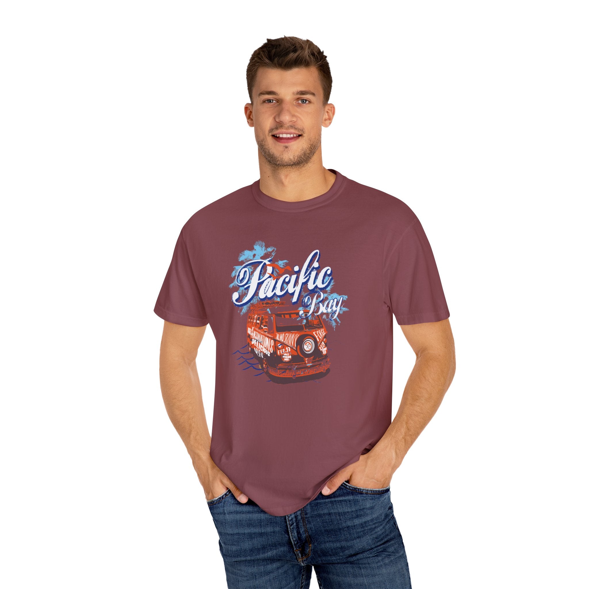 Pacific Adventure Unisex T-Shirt Vintage Style Graphic Tee