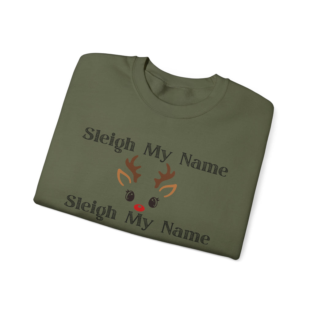 Sleigh My Name Heavy Blend™ Crewneck Sweatshirt