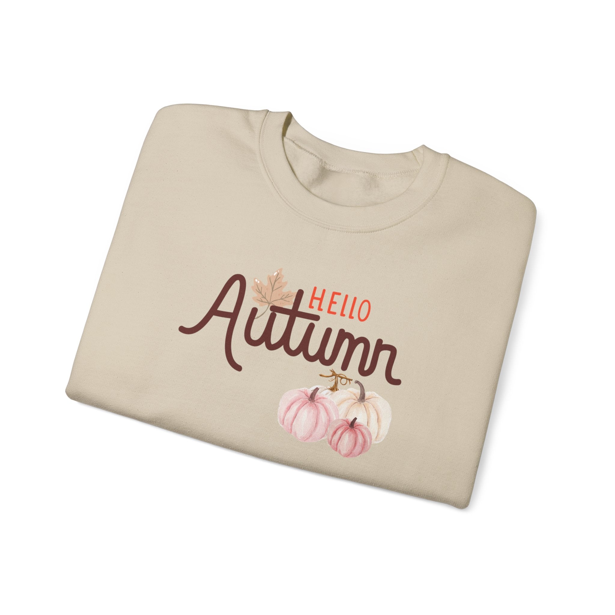 Hello Autumn Heavy Crewneck Sweatshirt