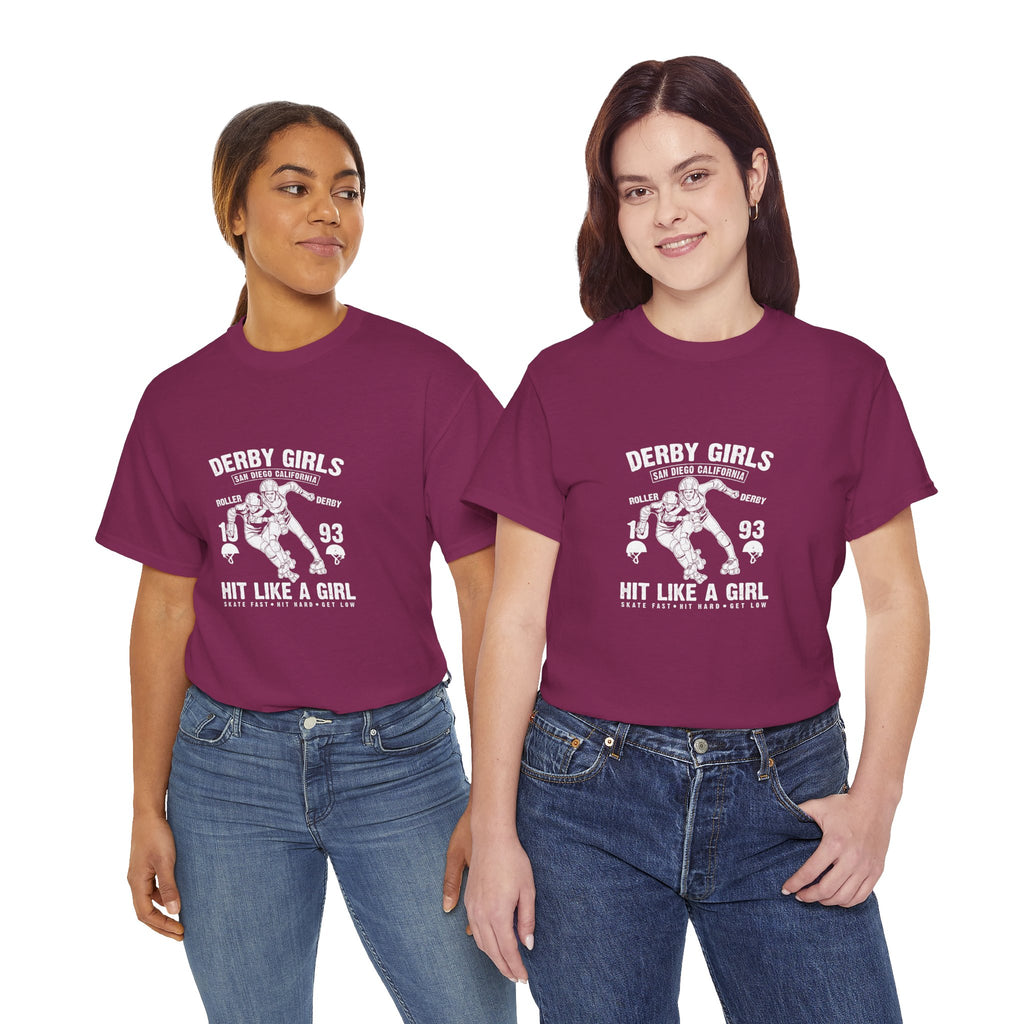 Derby Girls Hit Like a Girl T-Shirt