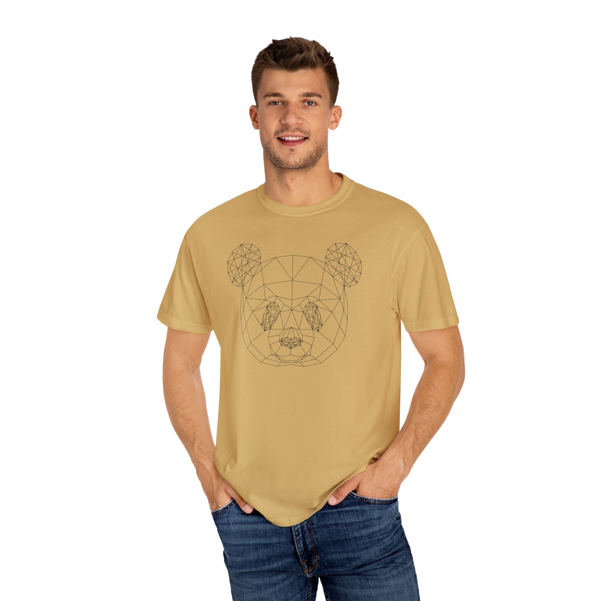 Geometric Panda T-Shirt Graphic Design Shirt